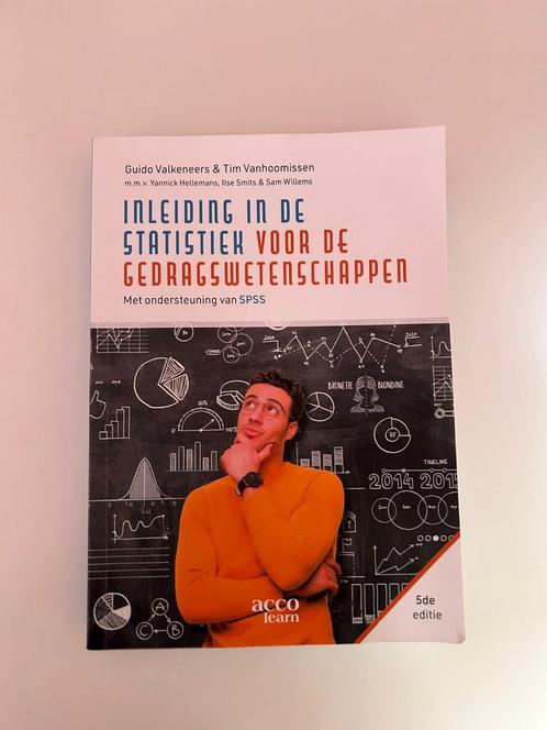 Inleiding in de statistiek, Boeken, Studieboeken en Cursussen, Zo goed als nieuw, Hogeschool, Ophalen of Verzenden
