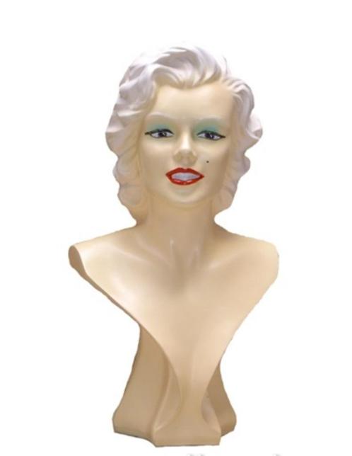 Buste van Marilyn Monroe 60 cm - marilyn monroe beeld, Verzamelen, Beelden en Beeldjes, Nieuw, Ophalen