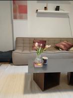 Ethnicraft N701 3-zitsbank - Beige, Huis en Inrichting, Ophalen, Zo goed als nieuw