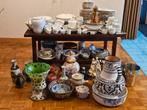 Servies en veel porcelein en vazen, snuisterijen, Antiek en Kunst, Ophalen