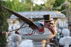 Hangend vogelbeeld, beweeg alleen met de wind!!, Ophalen, Nieuw, Metaal, Dierenbeeld