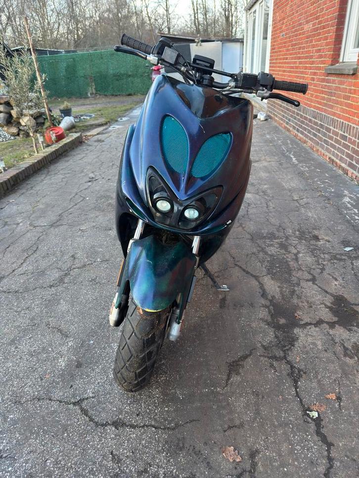 Aerox 70cc - B-klasse, Fietsen en Brommers, Scooters | Yamaha, Zo goed als nieuw, Aerox, Klasse B (45 km/u), Ophalen of Verzenden