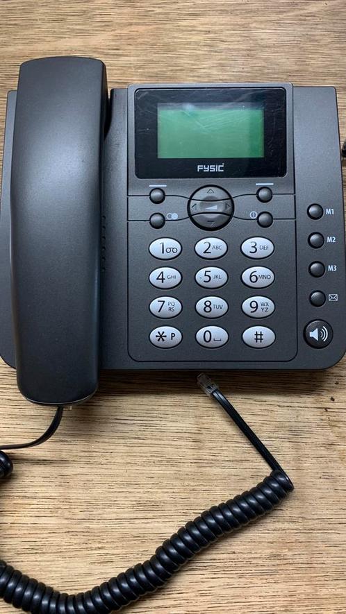 Vaste telefoon werkt als GSM, Telecommunicatie, Vaste telefoons | Niet Draadloos, Zo goed als nieuw, Ophalen