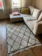 Beige hoeksalon 3-zits, Huis en Inrichting, Ophalen, Zo goed als nieuw, Beige