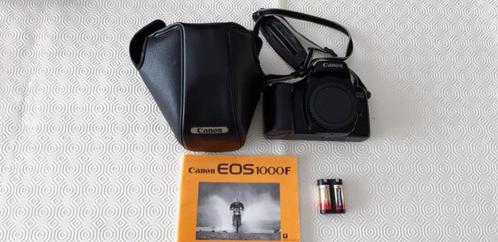 Appareil photos Canon EOS1000F argentique + Accessoires, TV, Hi-fi & Vidéo, Appareils photo analogiques, Canon, Enlèvement ou Envoi