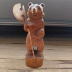 Houten beer, Antiek en Kunst, Ophalen of Verzenden