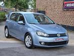 Vw Golf 6 2010 1.6 TDI Bluemotion/Navi/Euro 5, Parkeersensor, Stof, Zwart, 4 cilinders