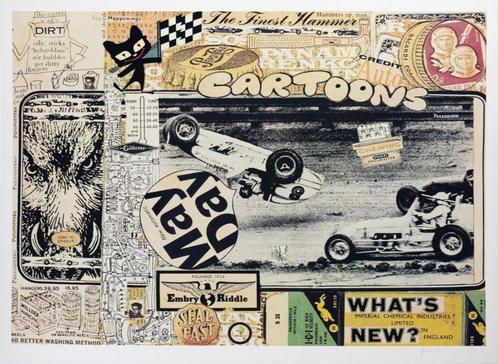 Gesigneerd Panamarenko Milky Way & Happenings - Embry Riddle, Antiek en Kunst, Kunst | Litho's en Zeefdrukken, Ophalen of Verzenden