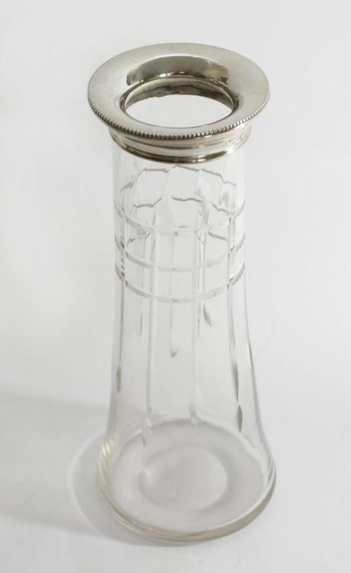 Art Deco – vaas – J.H.W. Son & Co -, Antiek en Kunst, Antiek | Zilver en Goud, Zilver, Ophalen of Verzenden
