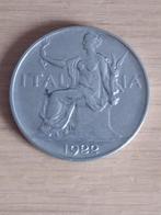 ITALIE 1 Lira 1922 R, Ophalen of Verzenden, Italië, Losse munt