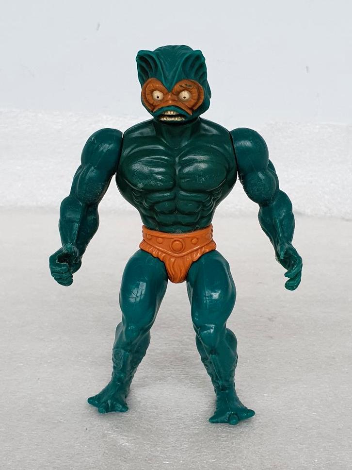 Masters of the Universe: Mer-Man (Mattel, Taiwan, 1981), Kinderen en Baby's, Speelgoed | Actiefiguren, Gebruikt, Ophalen of Verzenden