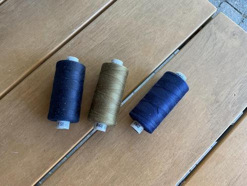RHENAX GOLD 60- 500 meter , donkerblauw , blauw olijfgroen, Hobby en Vrije tijd, Naaien en Fournituren, Nieuw, Ophalen of Verzenden