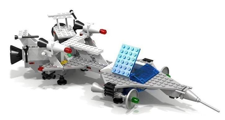 LEGO Classic Space 6929 Starfleet Voyager TOP!, Kinderen en Baby's, Speelgoed | Duplo en Lego, Zo goed als nieuw, Lego, Complete set
