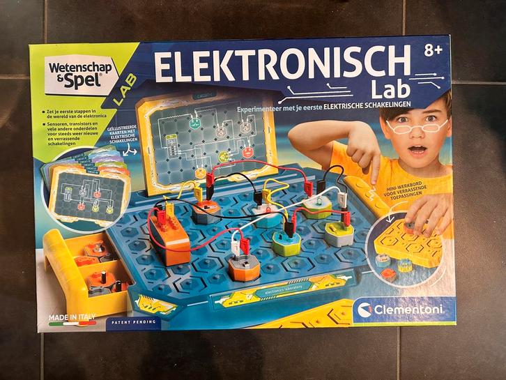 Electronisch lab, Enfants & Bébés, Jouets | Éducatifs & Créatifs, Comme neuf, Construction, Enlèvement