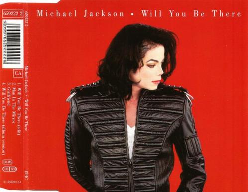MICHAEL JACKSON WILL YOU BE THERE - CD MAXI, Cd's en Dvd's, Cd's | Pop, Gebruikt, 1980 tot 2000, Verzenden