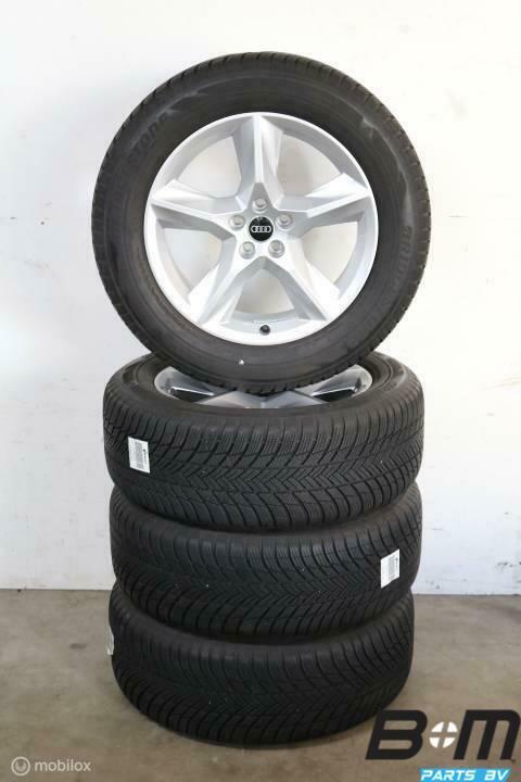 Org 19 inch velgen + winterbanden Audi Q7 4M 4M0601025F, Auto-onderdelen, Banden en Velgen, Gebruikt