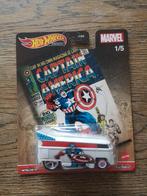 Hotwheels Volkswagen T1 Drag Bus Captain America, Ophalen of Verzenden, Zo goed als nieuw