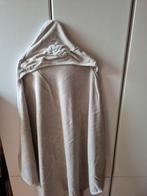 Grijze badcape met Engeltje, Kinderen en Baby's, Ophalen, Jongen of Meisje, One size, Zo goed als nieuw
