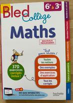 Livre Maths Neuf, 370 exercices ,Bled ,1-4 secondaire, Neuf, Secondaire, Mathématiques A, Hachette éducation