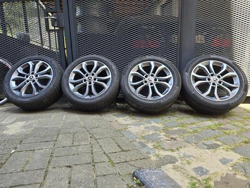 Prachtige 17'' set velgen origineel MERCEDES C-klasse W205, Auto-onderdelen, Banden en Velgen, Banden en Velgen, Zomerbanden, 17 inch
