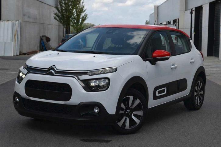 Citroen C3 1.2 Shine EAT6 110CV Airco/Navi/Led/Airbump BTW, Auto's, Citroën, Bedrijf, Te koop, C3, Bluetooth, Benzine, Euro 6