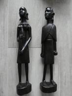 Masai beelden Kenia 46 cm, Ophalen