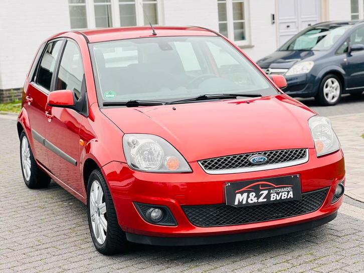 FORD FIESTA 1.4 GHIA ** AUTOMAAT * 80.000 KM * 1 ste eign, Auto's, Ford, Bedrijf, Te koop, Fiësta, ABS, Airbags, Airconditioning