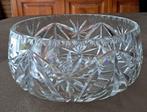 Saladeschaal van Boheems kristal, Ophalen