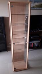vitrinekast, Huis en Inrichting, Kasten | Boekenkasten, Ophalen, Minder dan 50 cm, Glas, Zo goed als nieuw