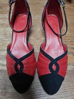 Rood / zwart Haute Botterie Sofacq Damesschoen met hak, Kleding | Dames, Ophalen, Sofacq, Gedragen, Rood