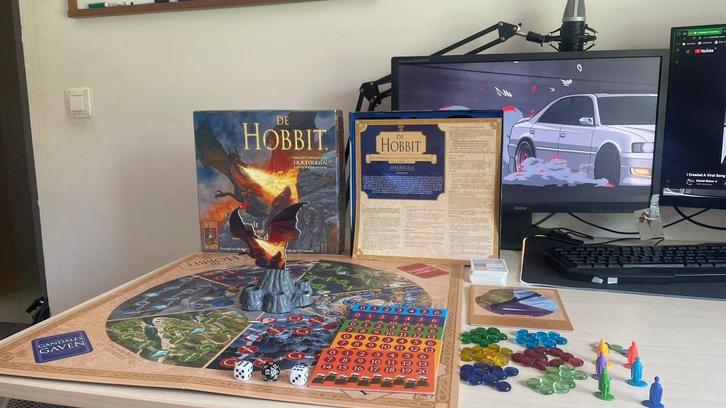 Gezelschapsspel De Hobbit, Hobby en Vrije tijd, Gezelschapsspellen | Bordspellen, Zo goed als nieuw, Vijf spelers of meer, Ophalen