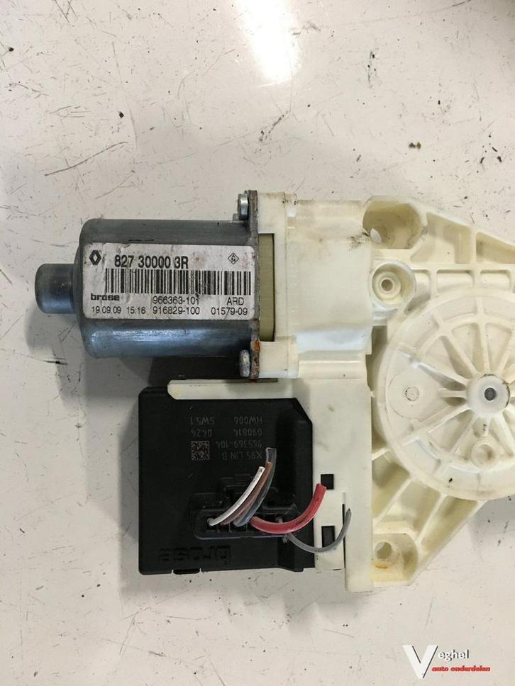 Renault Megane 2009 Raammotor Rechtsachter, Auto-onderdelen, Elektronica en Kabels, Gebruikt, Ophalen of Verzenden