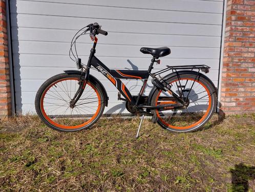 Kiunderfiets Popal framemaat 39, Fietsen en Brommers, Fietsen | Jongens, Gebruikt, 24 inch, Handrem, Versnellingen, Ophalen