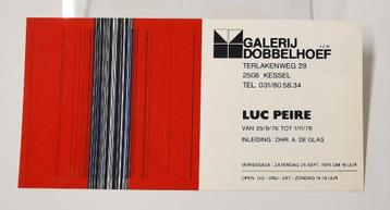 Luc Peire. Zeefdruk. beschikbaar voor biedingen