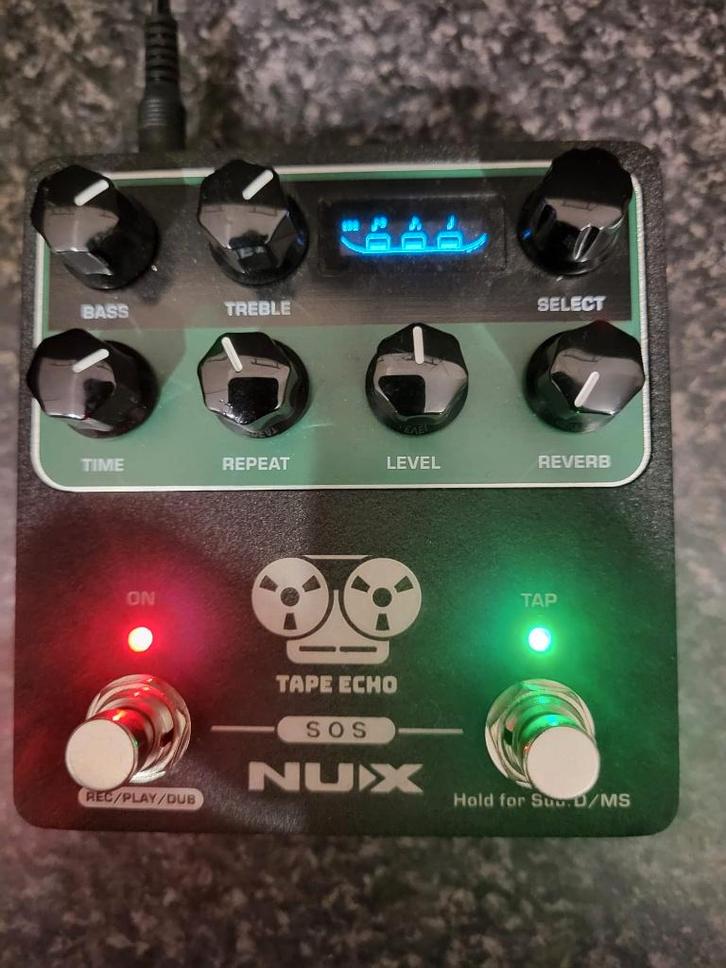 NUX tape echo, Musique & Instruments, Effets, Comme neuf, Enlèvement ou Envoi