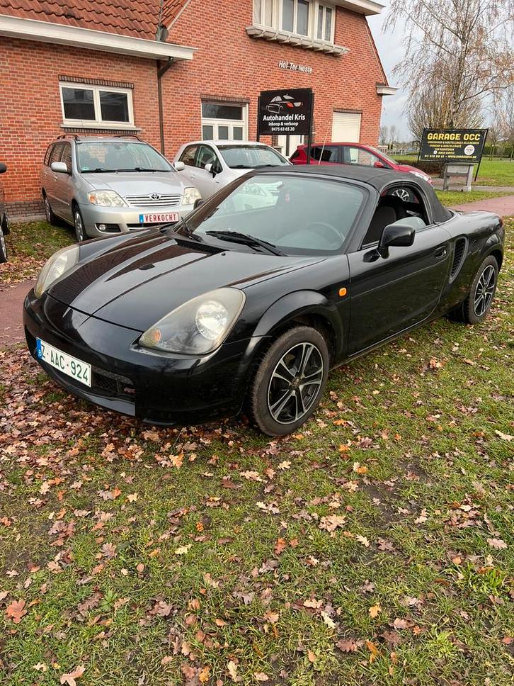 Toyota mr2 1.8 cabrio jaar 2000, Auto's, Toyota, Bedrijf, MR2, ABS, Airbags, Centrale vergrendeling, Elektrische buitenspiegels