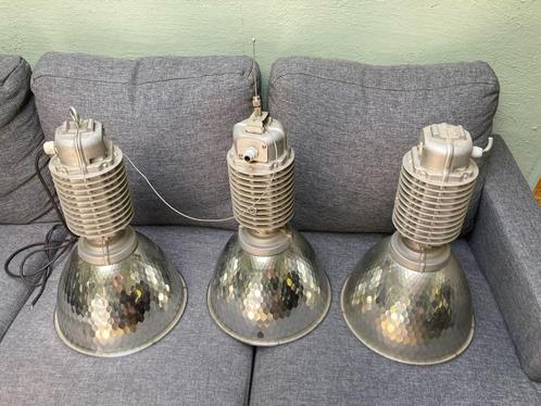 Industriële lampen Zumtobel Staff (Set van 3), Huis en Inrichting, Lampen | Hanglampen, Gebruikt, Minder dan 50 cm, Kunststof