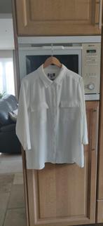 Witte bloes, Kleding | Dames, Blouses en Tunieken, Ophalen, Zo goed als nieuw, Maat 46/48 (XL) of groter, Wit