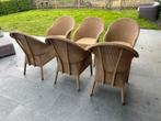 6 x Chaise de jardin en lloyd loom design Vincent Sheppard, Enlèvement, Utilisé, Osier