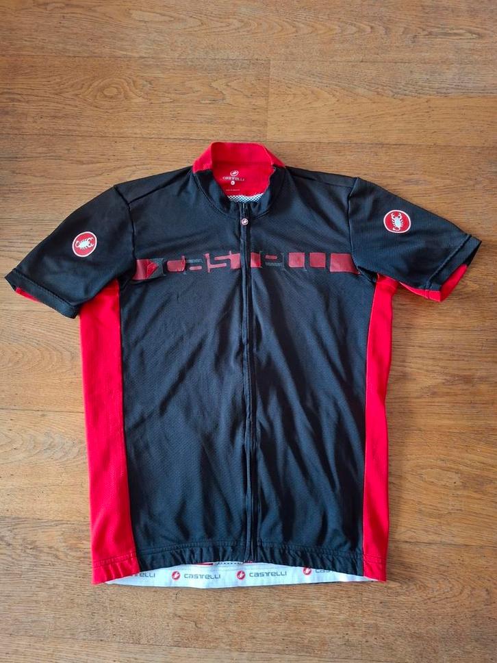 Castelli Fietsshirt XL, Fietsen en Brommers, Fietsaccessoires | Fietskleding, Zo goed als nieuw, XL, Verzenden