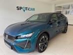 Peugeot 408 Hybrid S&S Allure e-EAT8, Auto's, Automaat, Blauw, 31 g/km, Bedrijf