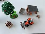 Playmobil country houthakker met tractor - 6814, Kinderen en Baby's, Speelgoed | Playmobil, Ophalen, Zo goed als nieuw, Complete set