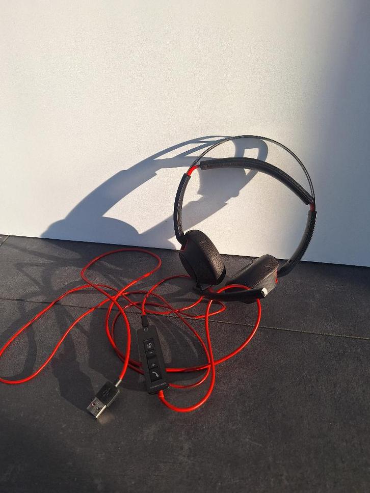 Plantronics Blackwire 5220, Binaural Usb En Hoofdtelefoon, Informatique & Logiciels, Casques micro, Comme neuf, Over-ear, Filaire