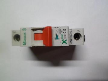 Moeller PLSM-C10 Xpole unipolaire semi-automatique 10A C-Cur, Enlèvement ou Envoi, Comme neuf