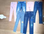 pantalons / treggings en jeans fille - taille 140 (10 ans), Fille, Utilisé, Enlèvement ou Envoi