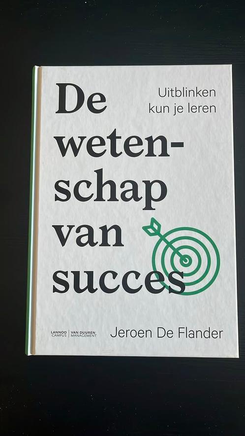 Jeroen De Flander - De wetenschap van succes, Boeken, Advies, Hulp en Training, Zo goed als nieuw, Ophalen of Verzenden