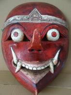 Masque Indonésie Masque indonésien masque en bois énorme, Antiquités & Art, Enlèvement ou Envoi