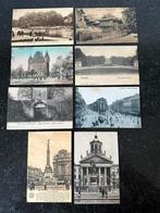 8 cartes postales Bruxelles, Envoi