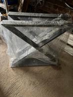Pieds table acier, Maison & Meubles, Pièces pour table, Neuf, Pied de table, Contemporain, Enlèvement