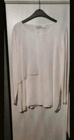 Nieuwe witte blouse "Laura Kent", maat 50, Nieuw, Ophalen of Verzenden, Wit, Blouse of Tuniek